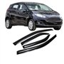 LJWAN 4 Pièces Deflecteur Vitre Voiture pour Ford Fiesta Hatchback 2009-2014