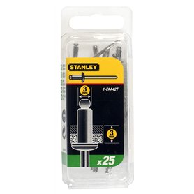 Stanley 1-PAA42T Rivet en Alu 3 mm x 3 Boîte 25 pièces