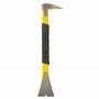 STANLEY FMHT1-55009 Arrache-Clous Gamme FATMAX - Pinces Biseautées - Acier Au Carbone - Tête Plate - Poignée Plastique - Finitio
