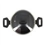 Faitout - MENASTYL - 6020646 - En alumimium forgé - 20 cm - Noir - Tous feux dont induction