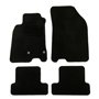 DBS - Tapis de Voiture - sur Mesure pour Megane 3 (2008-2016) - avec Clips de Fixation - Tapis de Sol antidérapant pour Automobi