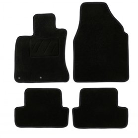 DBS - Tapis de Voiture - sur Mesure pour Qashqaï (2007 à 2013) - avec Clips de Fixation - Tapis de Sol antidérapant pour Automob