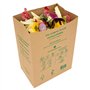 La Cordeline 20 Sacs Papier Kraft Compostables 10L Pour Déchets Organiques Maison