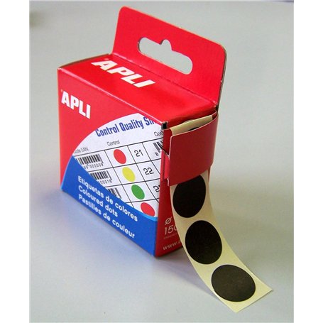 Agipa 115005 Pastilles adhésives - Diamètre de 15 mm