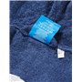 PSG PARISIAN Peignoir Enfant | 100% Coton | OEKO-TEX | Taille 10/12 ans | Brodé Garçon | Bleu