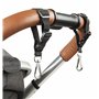 Lot de 2 attaches poussette universelles pour sac à langer