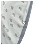 Housse coussin d'allaitement et de grossesse Multirelax® jersey cœurs/gris