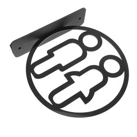 ZGXNYI Panneau de Toilettes Double Face for Hommes et Femmes