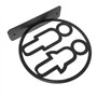 ZGXNYI Panneau de Toilettes Double Face for Hommes et Femmes