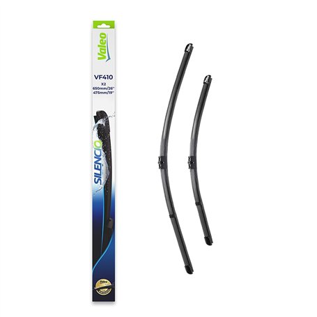 Valeo Silencio Essuie-glace - VF410 - Un Kit d'Essuie-glaces Plats d'Origine de Haute performance