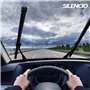 Valeo Silencio Essuie-glace - VF418 - Un Kit d'Essuie-glaces Plats d'Origine de Haute performance, Visibilité Supérieure sur la 