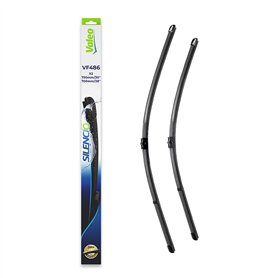 Valeo Silencio Essuie-glace - VF486 - Un Kit d'Essuie-glaces Plats d'Origine de Haute performance