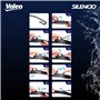 VALEO Silencio Balai d'essuie glace VH122 574722 Longueur avant: 350mm Set 1 unité Côté du conducteur dans le véhicule : gauche,
