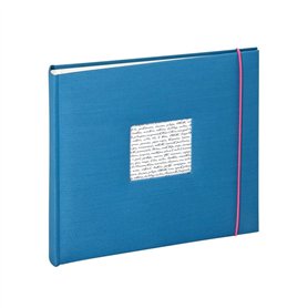 Panodia Album Photo 10x15 cm Gris avec Pochette Plastique
