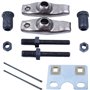 Accessoires d'outils Kit de culbuteur de plaque de guidage de tige de poussée de soupape compatible avec Honda GX340 GX390 moteu