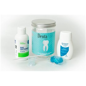 Bicarbonate de Soude Dentaire + Eau Oxygénée Dentaire | Kit Complet | Pâte de Keyes