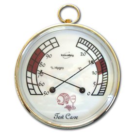 C. DIFFUSION - Hygromètre Cadran rond de CAVE 10 cm *