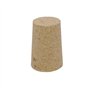 LIEGE + Créations 100 Bouchons Coniques en liège Micro aggloméré Hauteur 33 mm x Ø Haut 22,5 mm x Ø Bas 19 mm