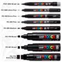 POSCA - Mallette Manga Hero - Set de 20 Marqueurs Acryliques Multi-Support - Pointes Extra Fines, Fines et Moyennes - Étui Prati