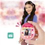 Bandai - Tamagotchi - Tamagotchi PIX - Floral Rose - Animal électronique virtuel avec écran Couleur, Boutons tactiles Jeux et Ap