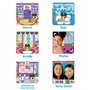 Bandai - Tamagotchi - Tamagotchi PIX - Floral Rose - Animal électronique virtuel avec écran Couleur, Boutons tactiles Jeux et Ap