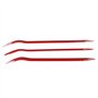 COGEX - Démonte pneu 350mm - Lot de 3 pièces - Couleur: rouge - Longueur: 35cm - Poids d'une pièce: 280g - Poids des 3 pièces: 8