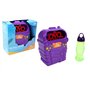 BLUE SKY - Machine À Bulles - Bulles de Savon - 049018 - Violet - Plastique - Jouet Enfant - Jeu de Plein air - 17 cm x 12 cm - 