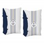 BLUE SKY - Brassards Marine Nationale - Brassard - 069882 - Bleu - Vinyle - 25 cm x 15 cm - Jouet Enfant - Jeu de Plein Air - Pi