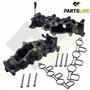 2 Couvercles Soupape Culasse Collecteur Tubulure Admission Air Côté Gauche ET Droit compatible pour A4 A6 A8 Q7 TOUAREG 2.7 & 3.
