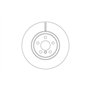 TRW DF6749S Rotors de Disque de Frein