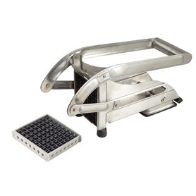 Coupe-frites ménager professionnel inox sur ventouse - Coupe légumes