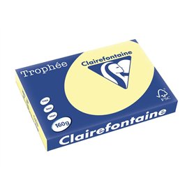 Clairefontaine Trophée A3 A3 (297×420 mm) Jaune papier jet d'encre - Papiers jet d'encre (A3 (297x420 mm)