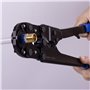 Pince à Sertir pour raccords Multicouche et PER profil TH coffret avec inserts 12-16 - 20-26 - Crémaillère garantissant le serti