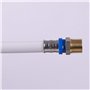 Pince à Sertir pour raccords Multicouche et PER profil TH coffret avec inserts 12-16 - 20-26 - Crémaillère garantissant le serti