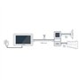 Visiophone - THOMSON - 2 fils couleur - Ecran 7 - Double commande Tili