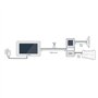 Visiophone - THOMSON - 2 fils couleur - Ecran 7 - Double commande Tili