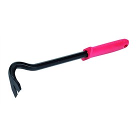 TEC HIT 170300 - Arrache Clou - Gainé - Tête en Acier Trempé et Manche en Caoutchouc - 300 mm x 12 mm - Rouge/Gris