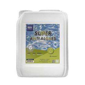 EDG - Super Anti Algues Piscine - Action Curative Anti Eau Verte et Eau Trouble - Effet Algicide - Bidon 5 litres - EDG by AQUAL