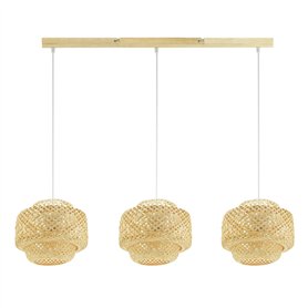 Seynave Luminaire CABANA Suspension Barre 3 Lampes