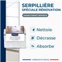 STARWAX - Serpillère gaufrée pour tous types de sols intérieurs - spécial rénovation - très absorbante et résistante - ne peluch