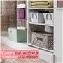 Compactor Sac de Rangement pour Vêtements avec Fermeture éclair, Grand Rangement étanche à la Poussière et à l'eau sous Le lit e