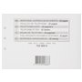 Quo Vadis - Accessoires de TIMER - Recharge FEUILLES TELEPHONE pour TIMER 21 - Papier Blanc Clairefontaine - Format 15x21cm
