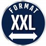 Spontex - Eponge Gros Travaux - 11 éponges végétale Blonde Taille XXL - avec Fibres de Renfort - Idéal Gros Nettoyage
