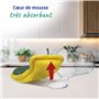 Éponges réutilisables Spontex Flex & Wash | Éponge Microfibre Double Face pour essuyer et frotter | Produits de Nettoyage pour l