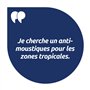 INSECT ECRAN - Anti-moustiques - Spray répulsif peau - protection contre les piqûres de moustiques - Made in France - Spécial Tr