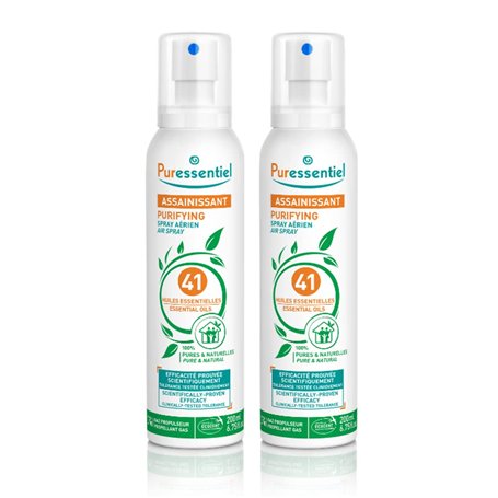 Puressentiel - Spray Aérien Assainissant aux 41 Huiles Essentielles - Efficacité prouvée contre les virus