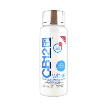 Bain de bouche - CB12 white - bain de bouche dispose d’une action neutralisante sur la mauvaise haleine pendant 12h - 250 ml