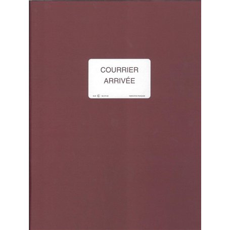 Lebon et Vernay SP420 Registre pour enregistrement du courrier arrivée 150 pages