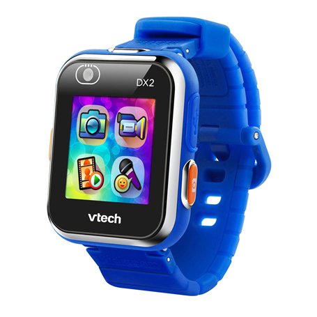 VTech Kidizoom Smart Watch DX2 montre intelligente pour enfants avec Double appareil photo Estandar bleu