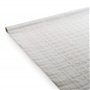 SURLYS Lot de 250m de Nappe Soit 10 Rouleaux de nappes en Papier Damassé Blanc 1